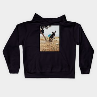 Burro Portrait Kids Hoodie